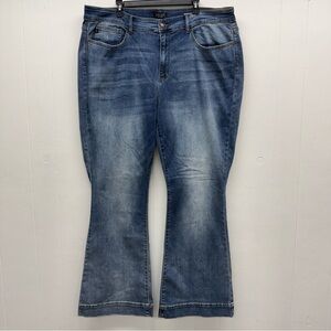 Judy Blue Trouser Flare Jeans Sz 24W